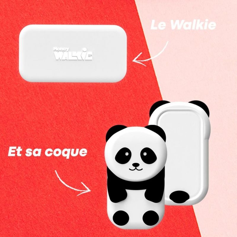 Porte-monnaie sans contact Walkie | Panda