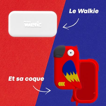 Porte-monnaie sans contact Walkie | Perroquet - Money Walkie