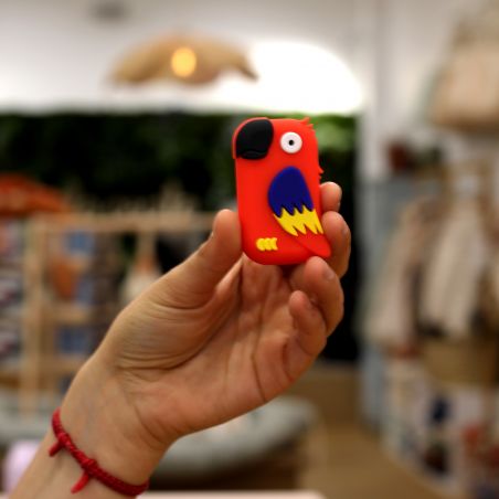 Porte-monnaie sans contact Walkie | Perroquet - Money Walkie