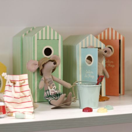 Set de plage | Pelle, seau et coquillages - Maileg