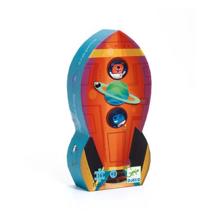 Puzzle silhouette | Navette spatiale - Djeco
