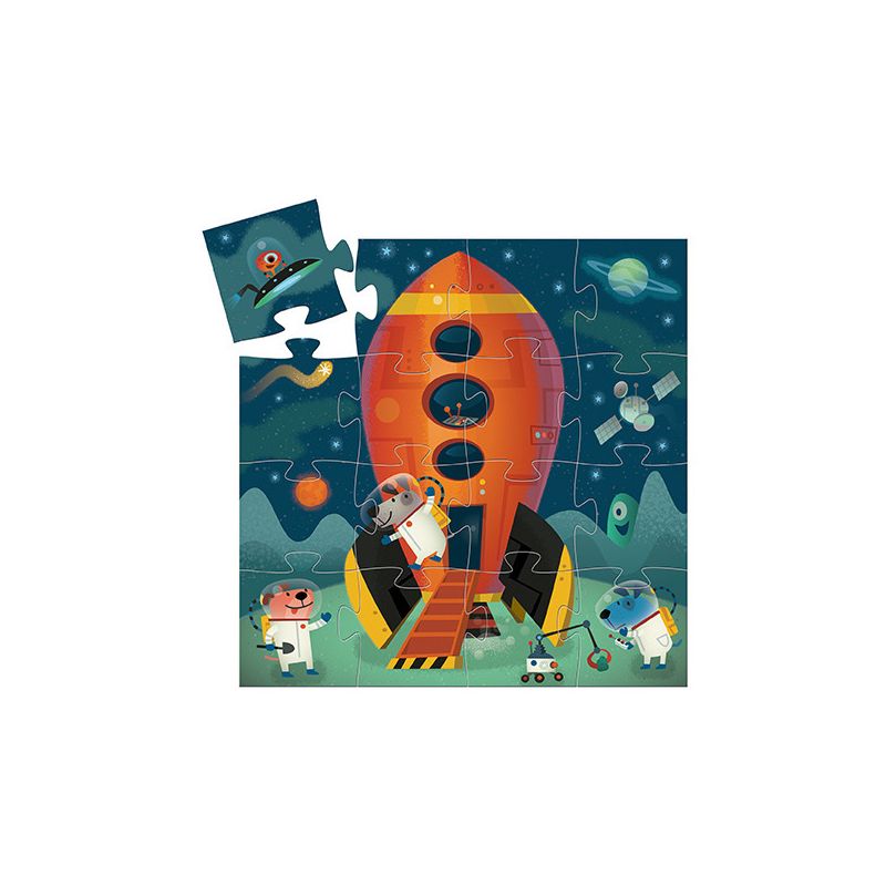 Puzzle silhouette | Navette spatiale