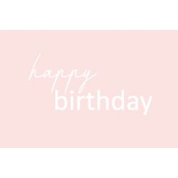 Carte happy birthday