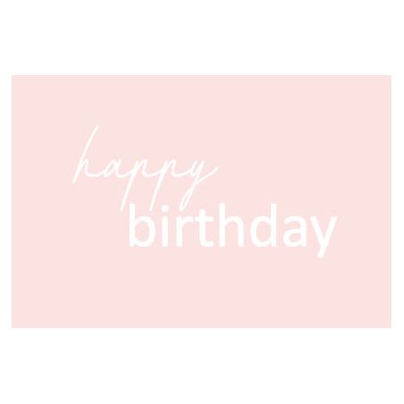 Carte happy birthday - Little cecile Carte happy birthday - Little cecile