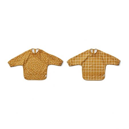 Bavoirs intégraux Graphic | Caramel - Liewood