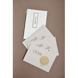 Carte annonce à gratter