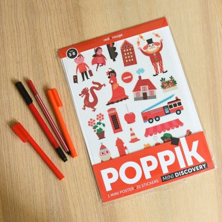 Mini poster | Rouge - Poppik