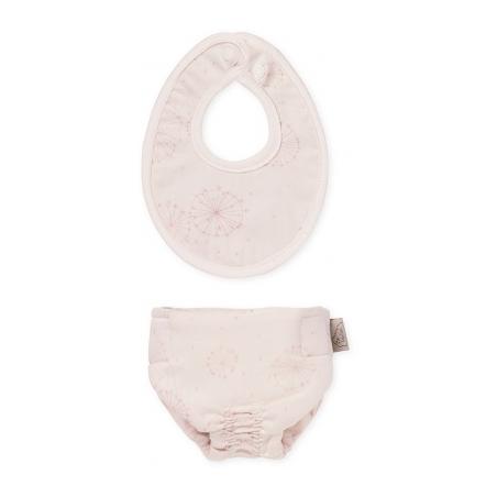 Kit couche bavoir pour poupée Pissenlit Rose par CamCam Copenhagen Kit couche bavoir pour poupée Pissenlit Rose par CamCam Copenhagen
