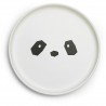 Assiette du kit vaisselle panda en bambou Liewood