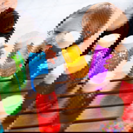 Bouteille sensorielle Float | Jaune - Petit Boum