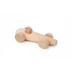Voiture de course en bois