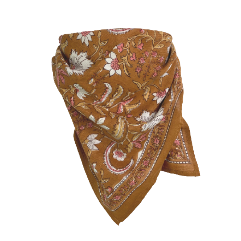 Foulard Dheli mom | Marron