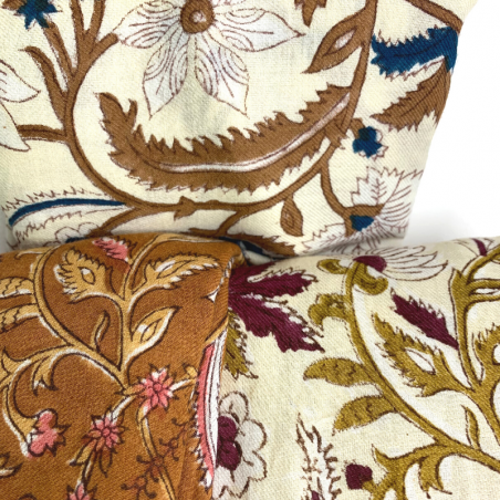 Foulard Dheli mom | Beige Bleu - So Family