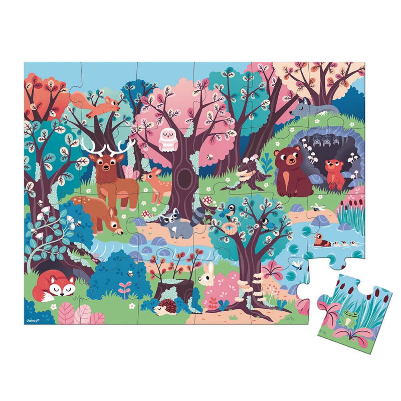 Puzzle magique | La forêt