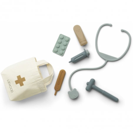 Set de médecin Lennart | bleu mix