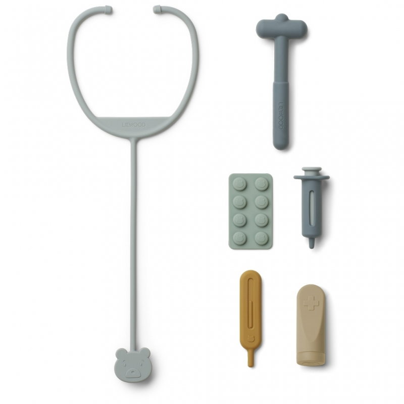 Set de médecin Lennart | bleu mix