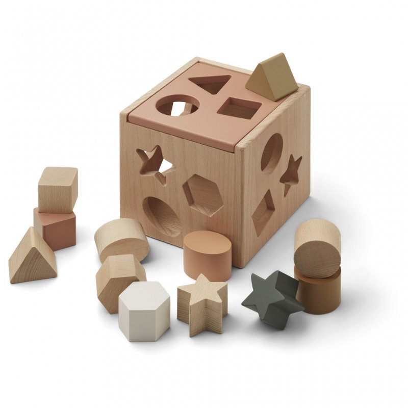 Cube d'activités Mark | Rose mix