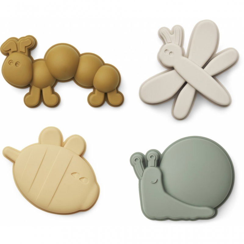 Lot de 4 jouets de plage | Nature
