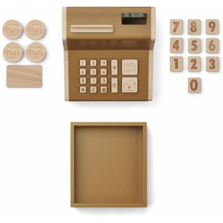 Caisse enregistreuse en bois | Caramel - Liewood