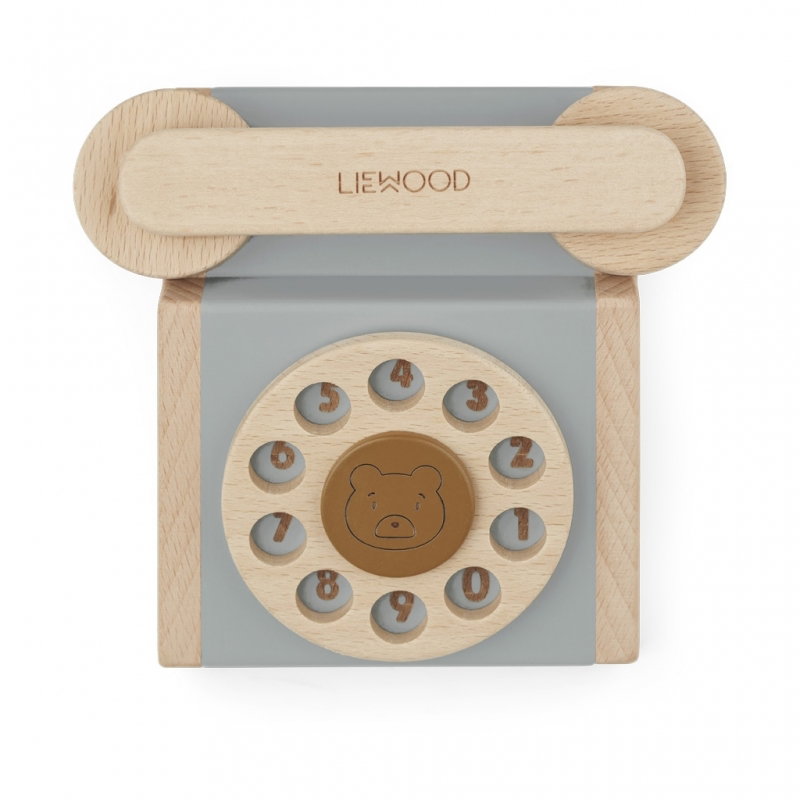 Téléphone rétro Selma | Bleu