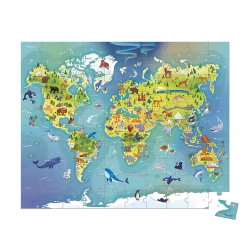 Puzzle du monde | 100 pièces