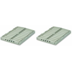 Lot de 2 caisses pliables Taille M | Peppermint