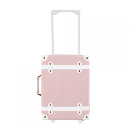 Valise à roulettes rose Valise à roulettes rose