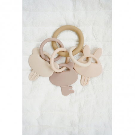 Anneaux de dentition clés | Blush - Konges Slojd