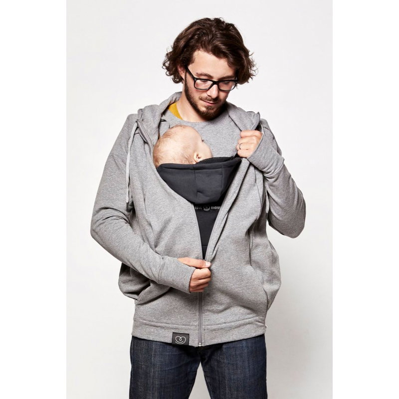 Le sweat du parent | Gris