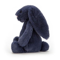 Petit Lapin Bashful 18 cm | Bleu nuit