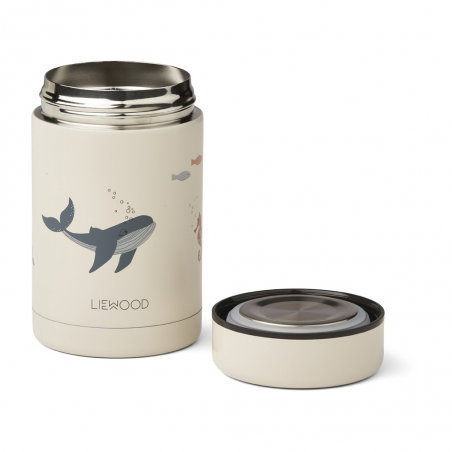 Grand pot alimentaire isotherme | Créatures de la mer - Liewood