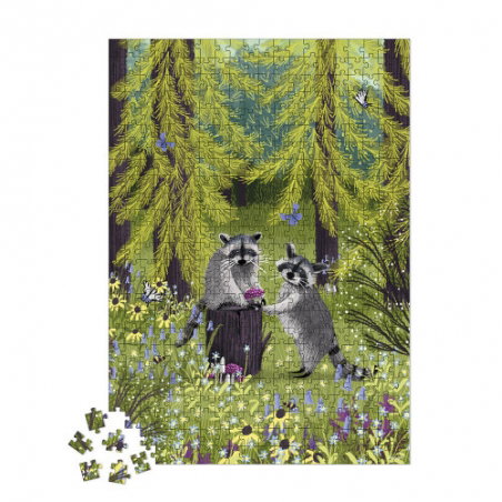 Puzzle ratons laveurs | 500 pièces - Janod