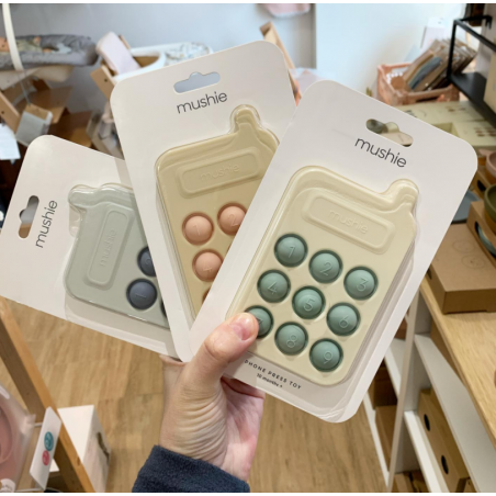 Téléphone pop-it | Vert - Mushie