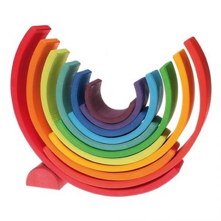 Arc en ciel multi-couleurs Grimm's stimuleur d'imagination Arc en ciel multi-couleurs Grimm's stimuleur d'imagination