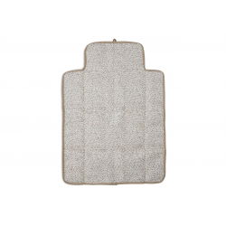Tapis à langer nomade Boucle | Biscuit