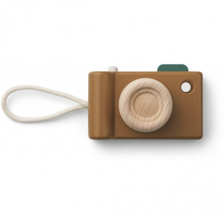 Appareil photo en bois | Caramel - Liewood
