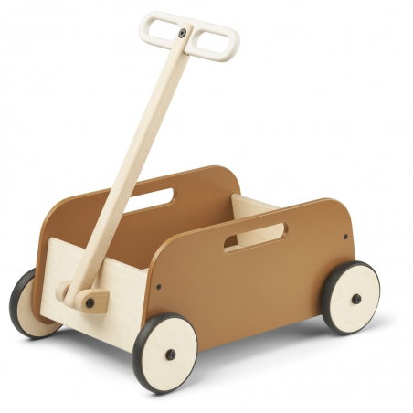 Wagon en bois Tyra | Caramel - Liewood