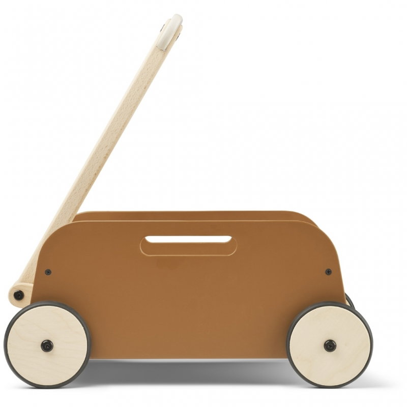 Wagon en bois Tyra | Caramel