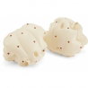 Brassards | Pois bronze
