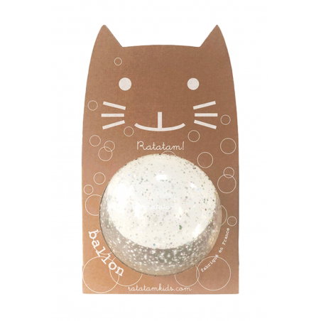 Ballon bulle | Chat argent