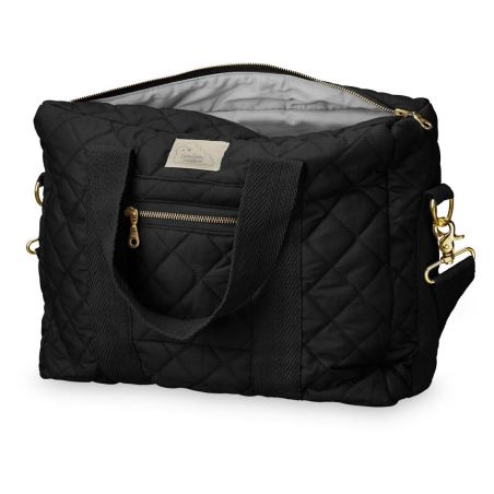 Sac à langer matelassé Noir 16L par CamCam Copenhagen Sac à langer matelassé Noir 16L par CamCam Copenhagen