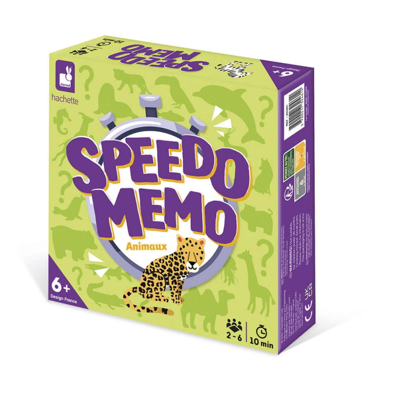 Jeu de cartes | Speedo Memo Animaux