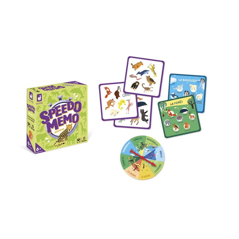Jeu de cartes | Speedo Memo Animaux