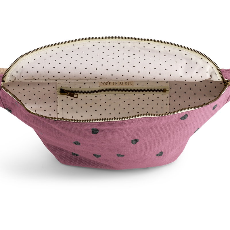 Sac banane cœur | Violet