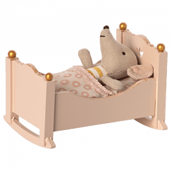 Berceau pour bébé souris | Rose