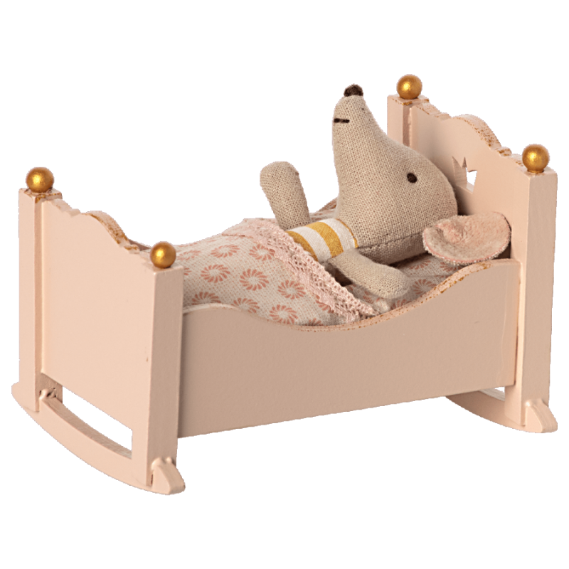 Berceau pour bébé souris | Rose