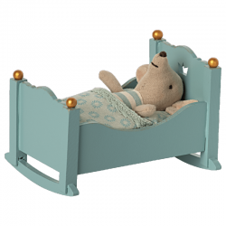 Berceau pour bébé souris | Bleu