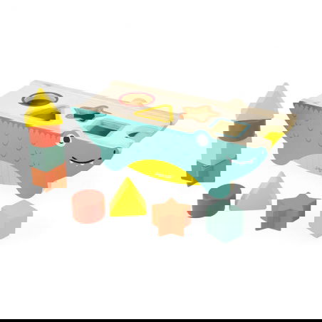 Boite à formes Croco des formes | Tropik - Janod