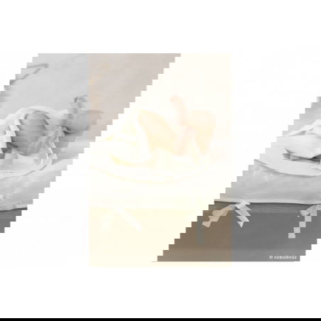 Couverture d'été Lin français | Blanc - Nobodinoz Couverture d'été Lin français | Blanc - Nobodinoz