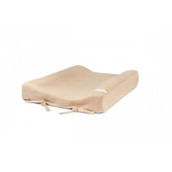 Housse de matelas à langer Lin français | Sable